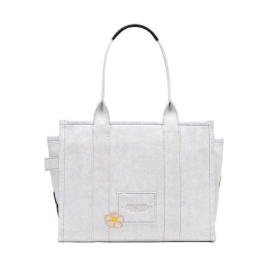 THE CAMP PATCHWORK DENIM LARGE TOTE BAG